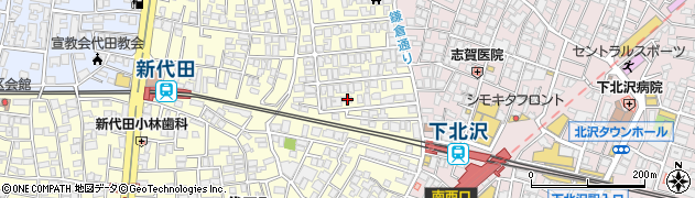 東京都世田谷区代田6丁目3-8周辺の地図