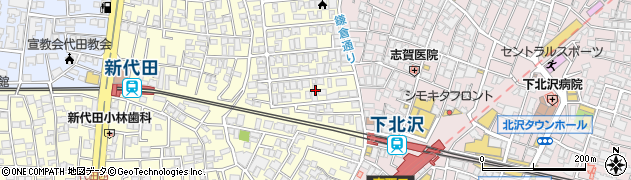 東京都世田谷区代田6丁目3周辺の地図
