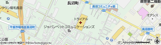 スーパーセンタートライアル長沼店周辺の地図