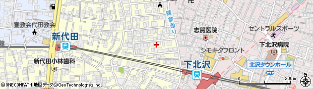 東京都世田谷区代田6丁目3-20周辺の地図