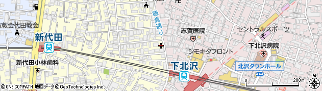 東京都世田谷区代田6丁目3-27周辺の地図