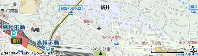 東京都日野市高幡1014周辺の地図