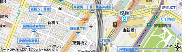 東新橋２周辺の地図