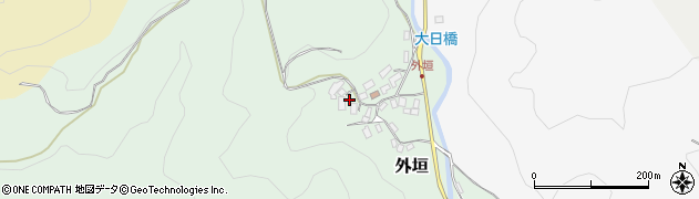 京都府宮津市外垣195周辺の地図