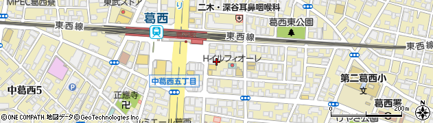 東京都江戸川区東葛西6丁目5-5周辺の地図