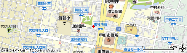 甲府ホテル旅館協同組合周辺の地図