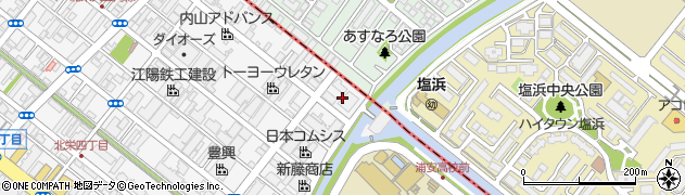 千葉県浦安市北栄4丁目9周辺の地図