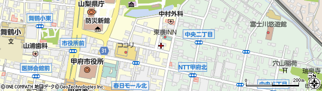 東日本建設業保証株式会社山梨支店周辺の地図
