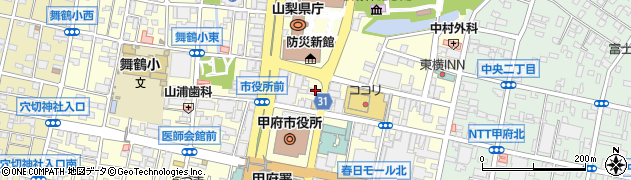 楽蔵 RAKUZO 甲府店周辺の地図