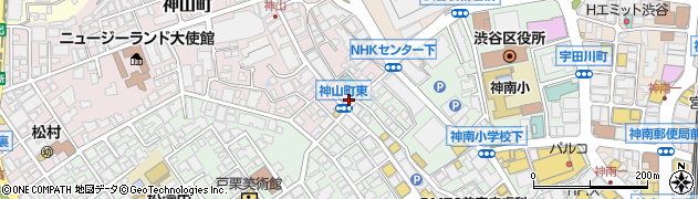 東京都渋谷区神山町11-10周辺の地図