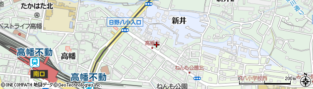 東京都日野市高幡1013周辺の地図