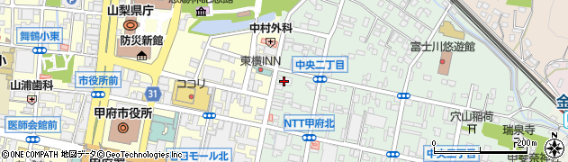 富士火災海上保険株式会社　甲府サービスセンター周辺の地図