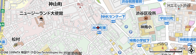 東京都渋谷区神山町11-11周辺の地図