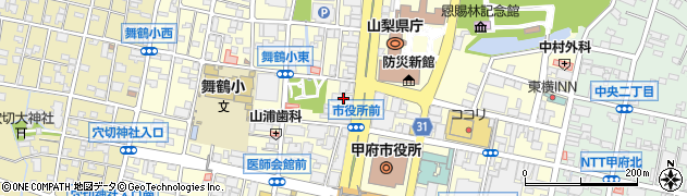 第一生命保険株式会社　甲府支社周辺の地図