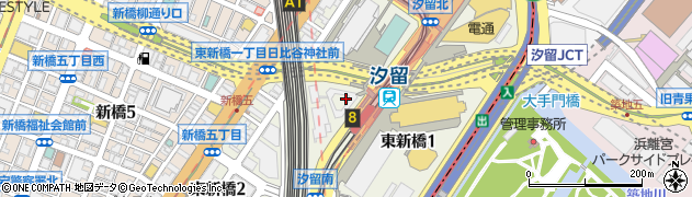 ＡＰ通信社東京支局周辺の地図