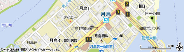 伊勢喜酒店周辺の地図