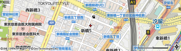 北辰映電株式会社周辺の地図