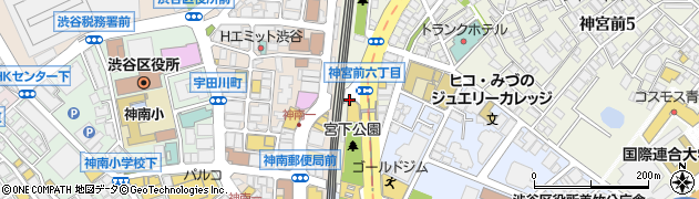 近畿食市1 RAYARD MIYASHITA PARK周辺の地図