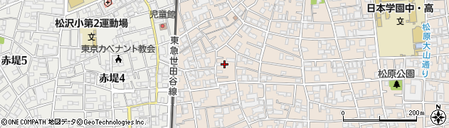 東京都世田谷区松原3丁目7-7周辺の地図
