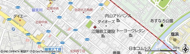 千葉県浦安市北栄4丁目26-28周辺の地図