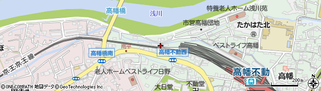東京都日野市高幡657周辺の地図