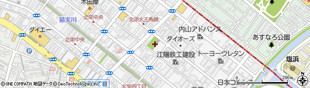 千葉県浦安市北栄4丁目26周辺の地図