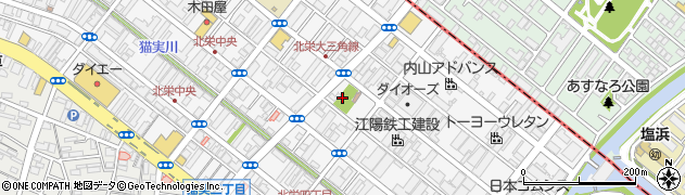 新仲宿第4児童公園周辺の地図
