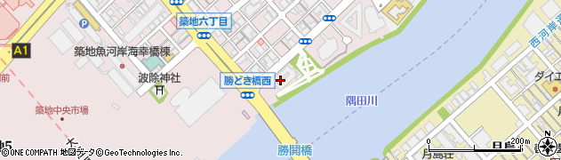 住友不動産株式会社　ニチレイ東銀座ビル周辺の地図