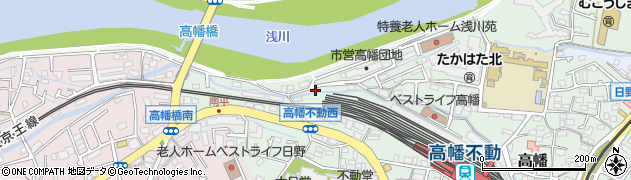 東京都日野市高幡629周辺の地図