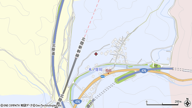 〒914-0005 福井県敦賀市樫曲の地図