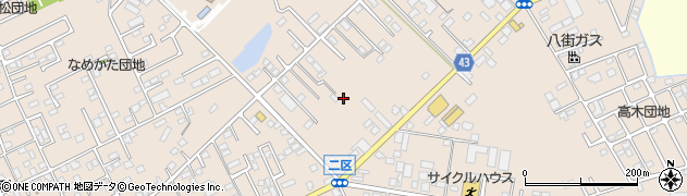 千葉県八街市八街（に）周辺の地図