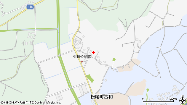 〒289-1502 千葉県山武市松尾町引越の地図