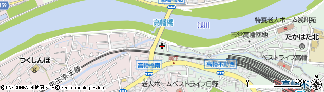 東京都日野市高幡667周辺の地図