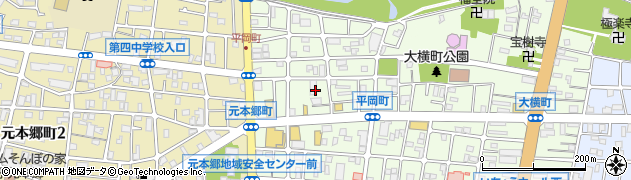 東京都八王子市平岡町周辺の地図