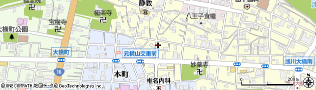 有限会社岩本製麺周辺の地図
