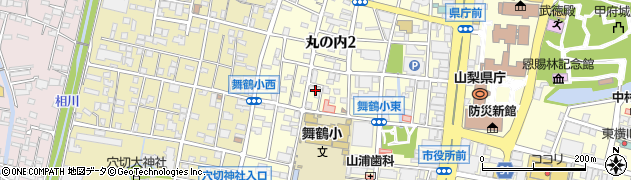 黒沢建設株式会社　山梨営業所周辺の地図