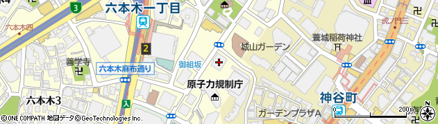 社団法人東京倶楽部周辺の地図