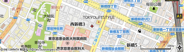 摂津倉庫株式会社　東京支社周辺の地図