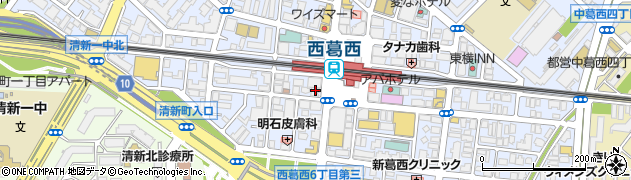 花太郎　西葛西南口店周辺の地図