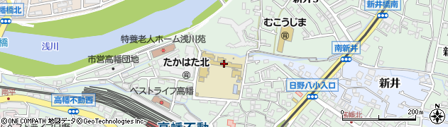日野市立潤徳小学校周辺の地図