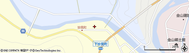 中日新聞飛騨金山専売所周辺の地図