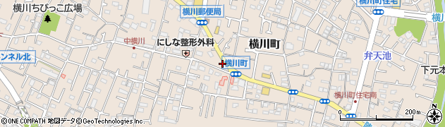横川周辺の地図