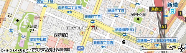 東京都港区新橋4丁目31周辺の地図