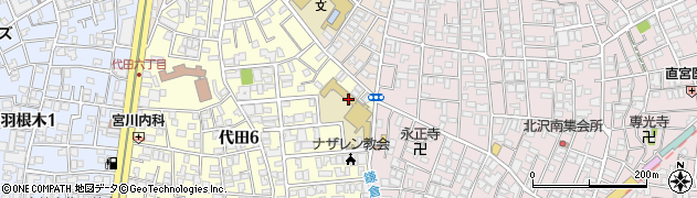 下北沢成徳高等学校周辺の地図