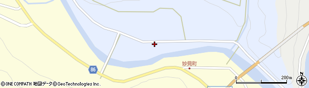 岐阜県下呂市金山町渡202周辺の地図