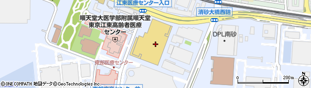 ＢＡＮＫＡＮ　南砂町店周辺の地図