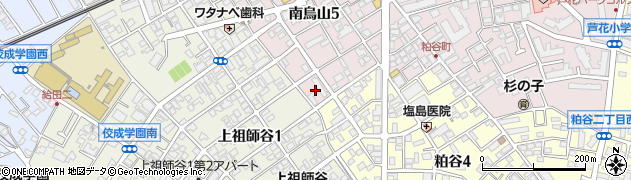 東京都世田谷区南烏山5丁目27周辺の地図