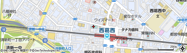 スマイルホテル東京西葛西周辺の地図
