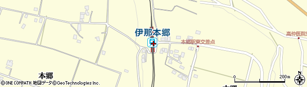 長野県上伊那郡飯島町周辺の地図