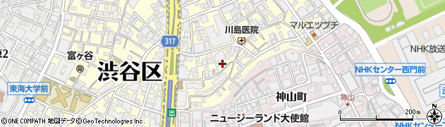 富ヶ谷２号館周辺の地図